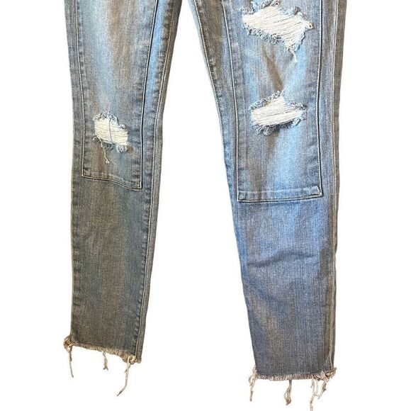 Joe’s Jeans Finn Ankle Skinny Carpenter Distressed‎ Japanese Denim size 30 - Picture 4 of 7